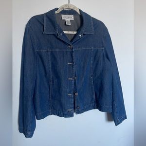 Jones Wear Sport Blue Denim Jacket 16